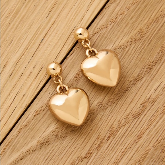 NWT American Eagle Heart Dangly Earrings - Picture 2 of 4